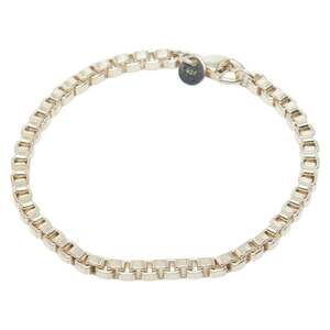 Tiffany & Co. Venetian Link Bracelet, SV925 Silver, Women's.